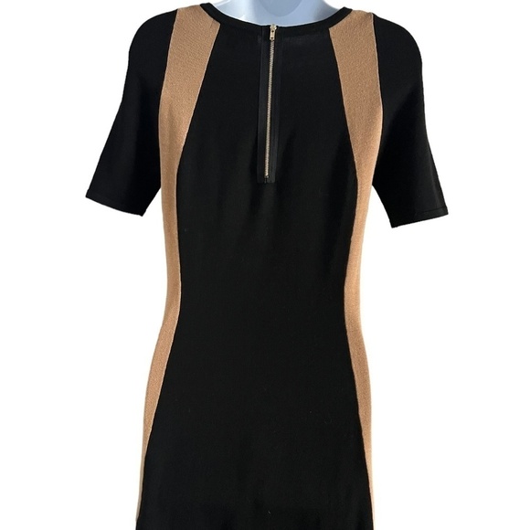 Melonie T | Sweater Dress | Short Sleeve with Back Zipper - Picture 4 of 5